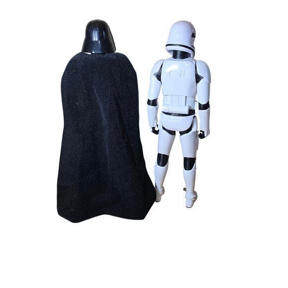 Lot of 2 2013 Hasboro 12" Star Wars Figures Darth Vadar and a Storm Trooper - Picture 3 of 10